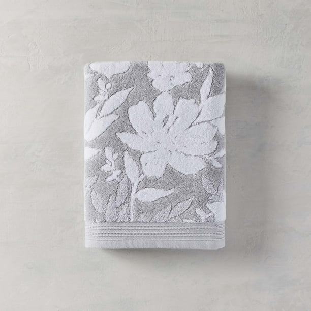Better Homes & Gardens Signature Soft Bath Sheet, Silver